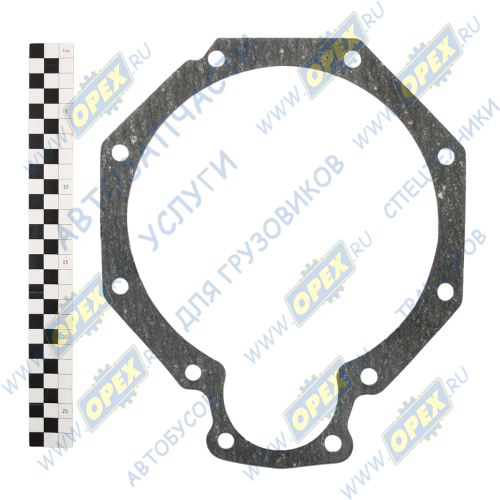 220-2407028 Прокладка С/Ф; 235х280; фвнутр=200; 10отв.ф11 МТЗ-320 крышки бортового редуктора переднего моста; (0,6) Techno Drive